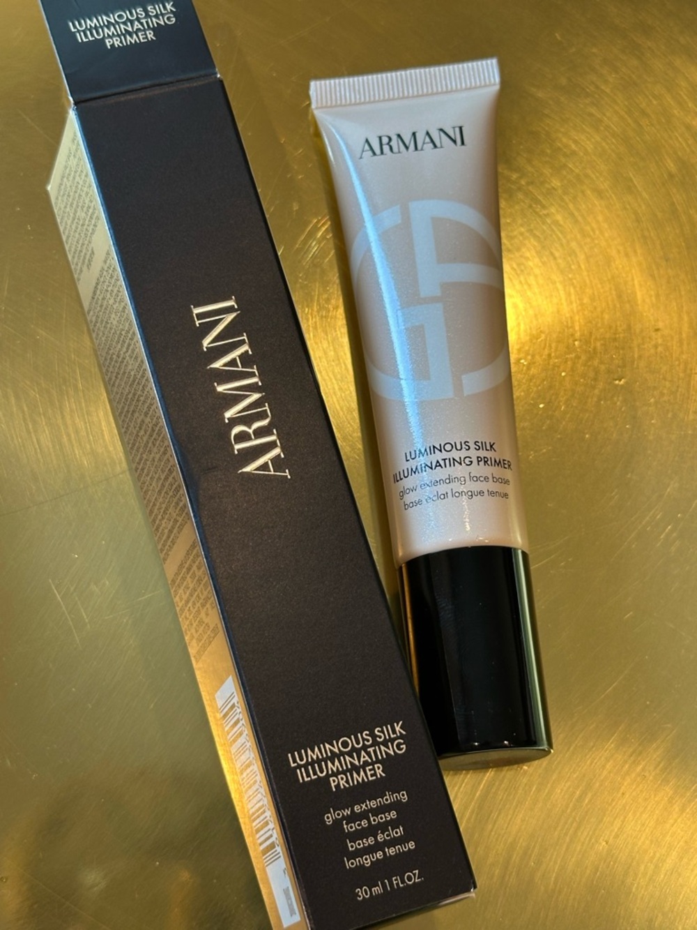 NiB! Giorgio Armani Luminous Silk Illuminating Primer Brand New in Box BB Glow - Picture 2 of 9
